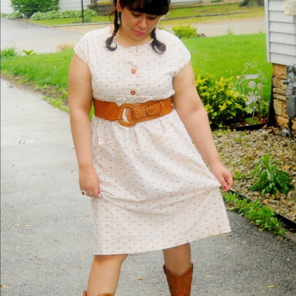 Handmade Vintage Dress - Picture 2 of 5
